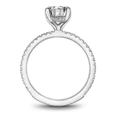 0.27ctw Oval Engagement Ring