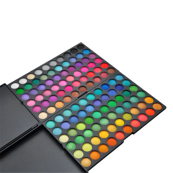 120 Colors Professional Dazzling Matte&Shimmer 3in1 Eyeshadow Makeup Cosmetic Palette