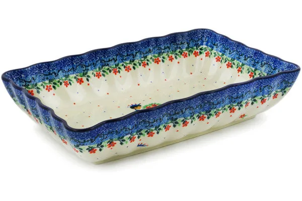 12" Rectangular Baker - Charming Prince