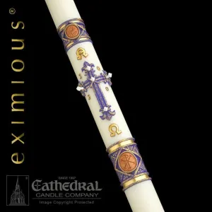 2-1/2" x 48" Lilium Eximious Paschal Candle