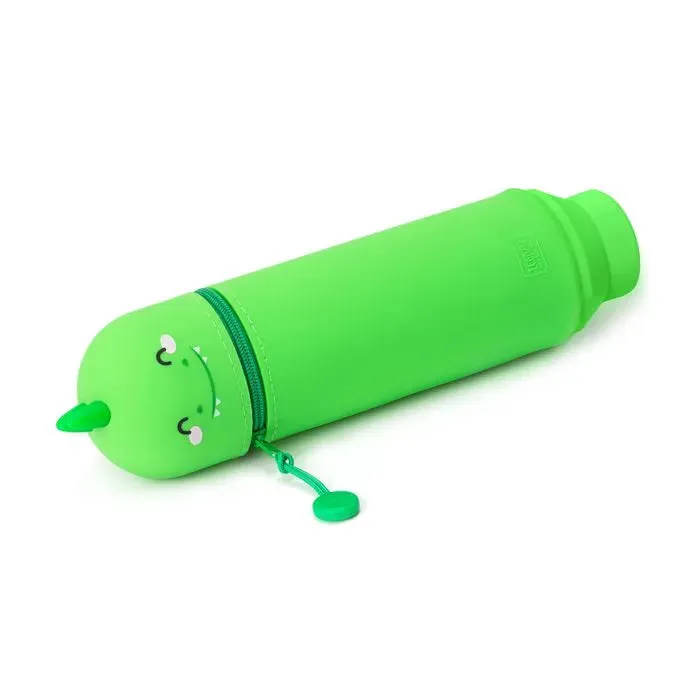 2 in 1 Silicone Pencil Case