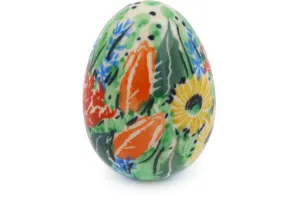 2" Egg Figurine - Splendid Blue Bell