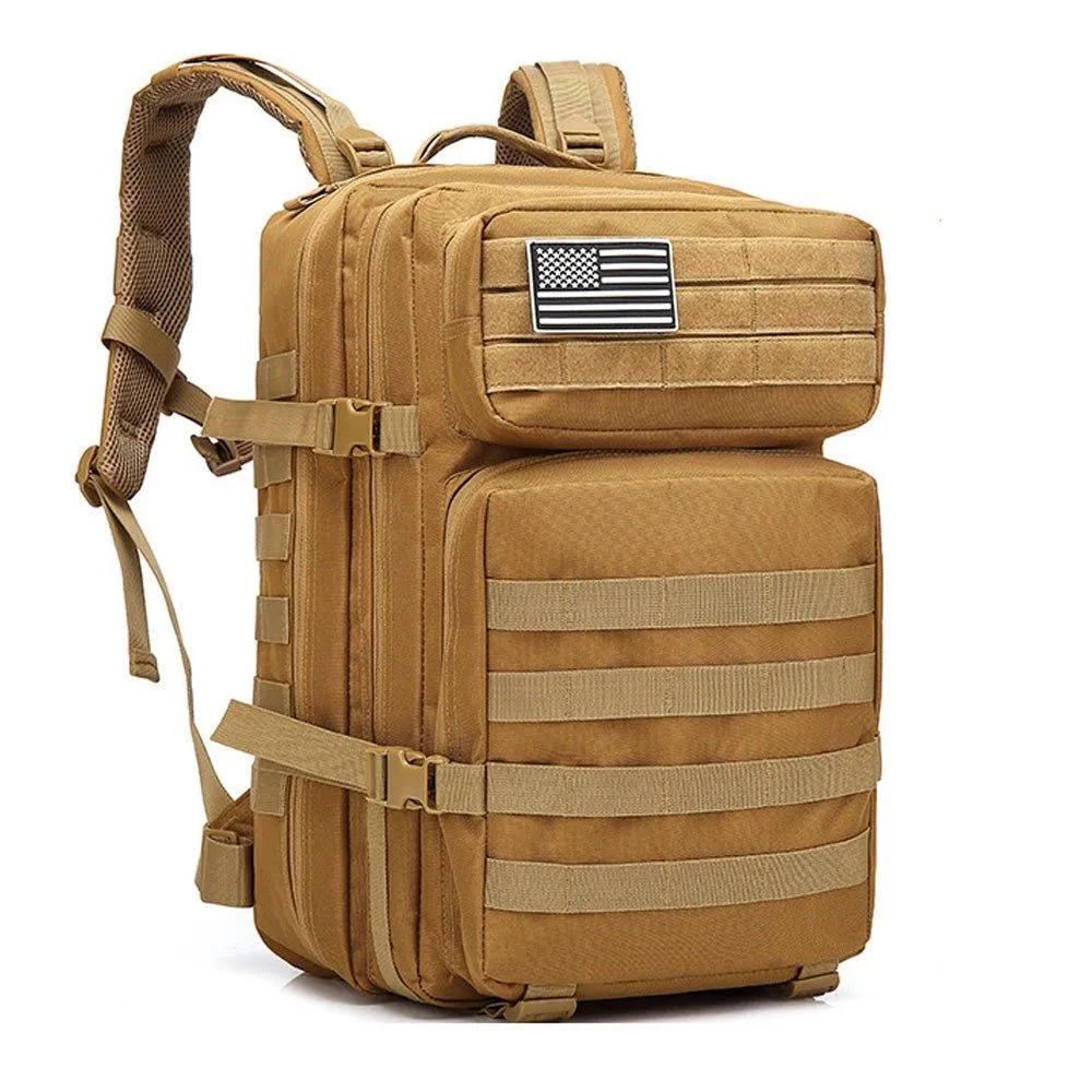 45L Molle Backpack Waterproof 3 Day Pack