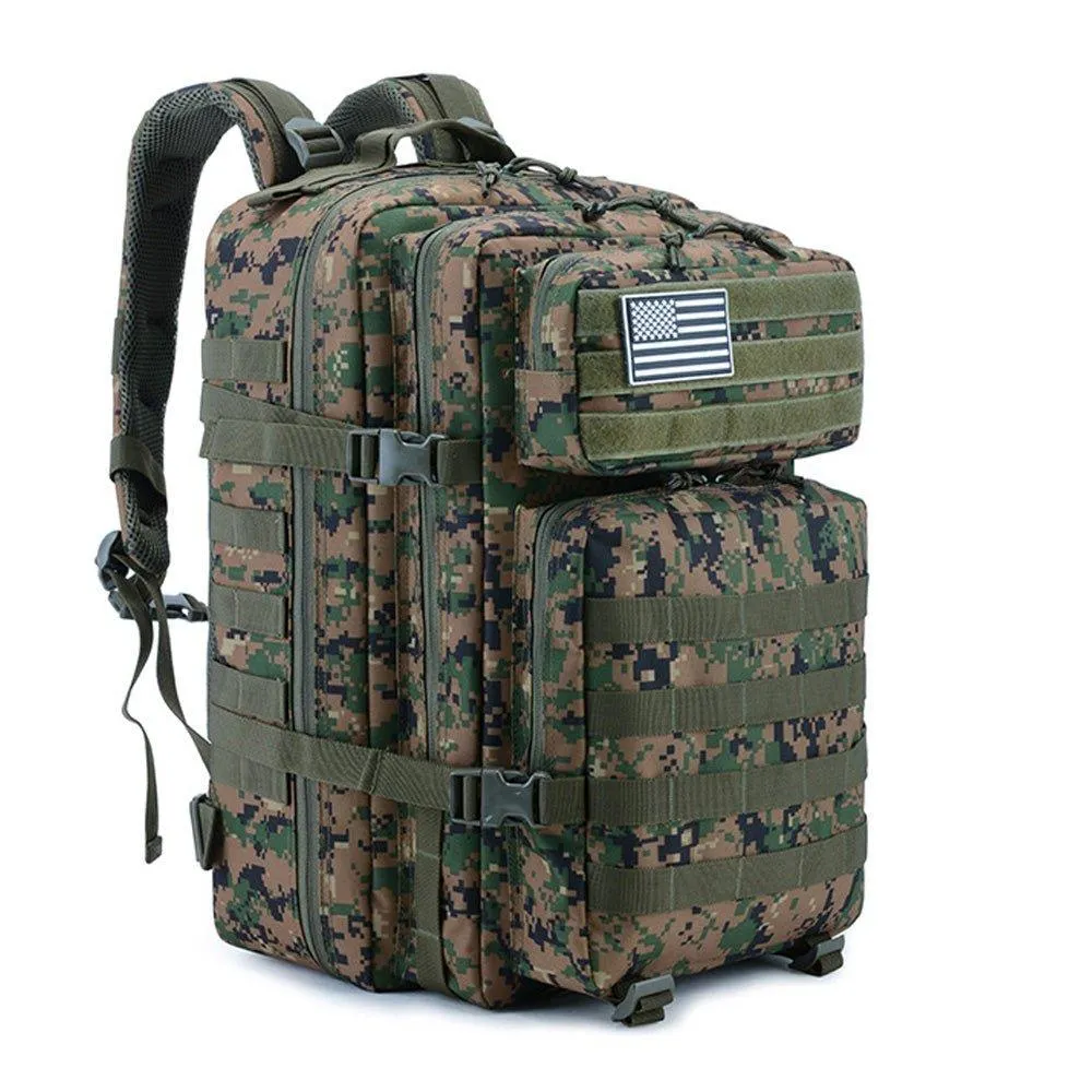 45L Molle Backpack Waterproof 3 Day Pack