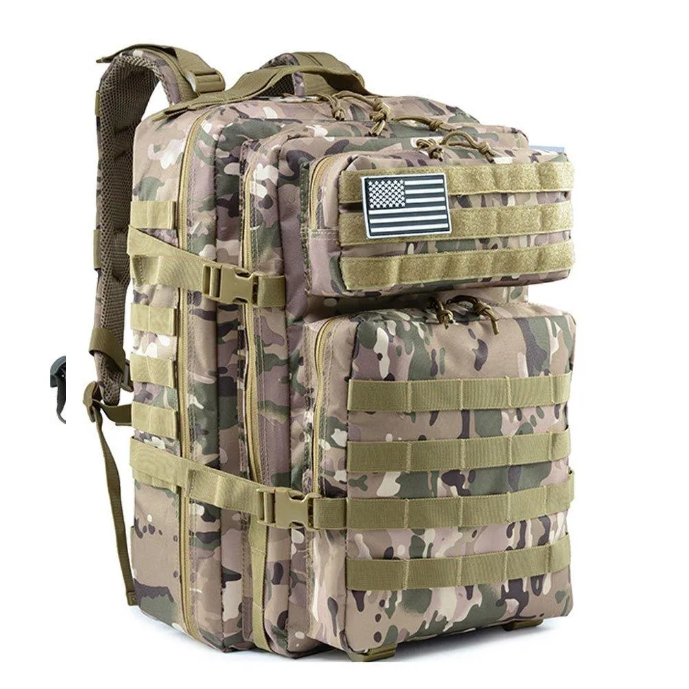 45L Molle Backpack Waterproof 3 Day Pack