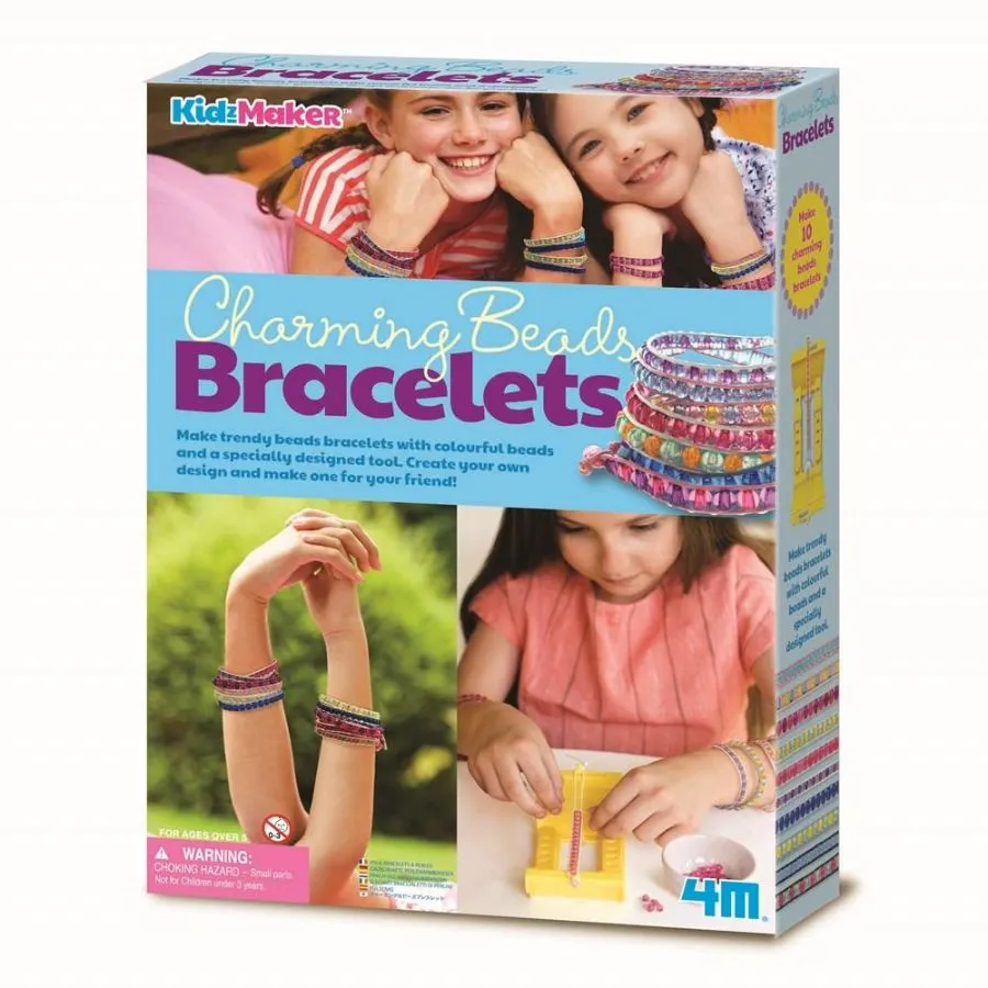 4M KidzMaker Charming Beads Bracelets