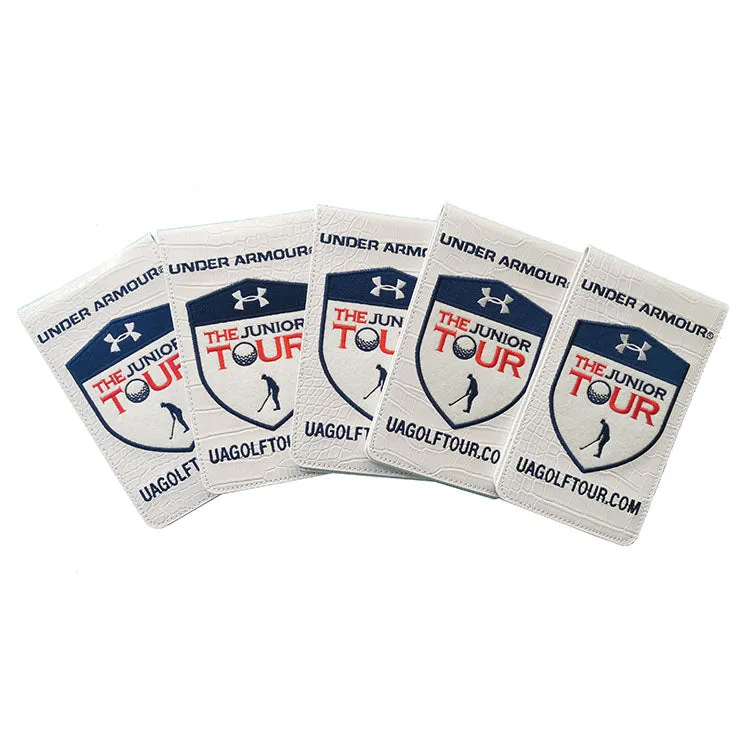 50 x Custom Golf Yardage Book Covers / Scorecard Holders