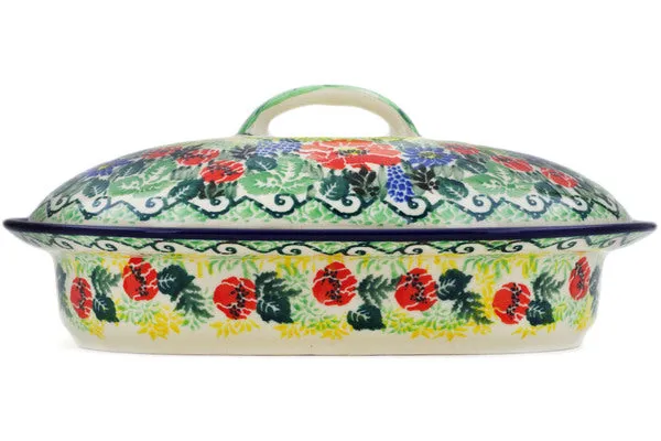 8" Baker with Cover - Splendid Meadow