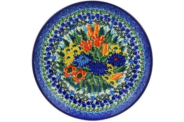 8" Salad Plate - Splendid Blue Bell