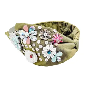 Abby Olive Headband U40