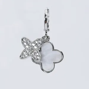 Amelia Double Pendant Silver CH-75