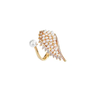 Angel Wing Gold Ring