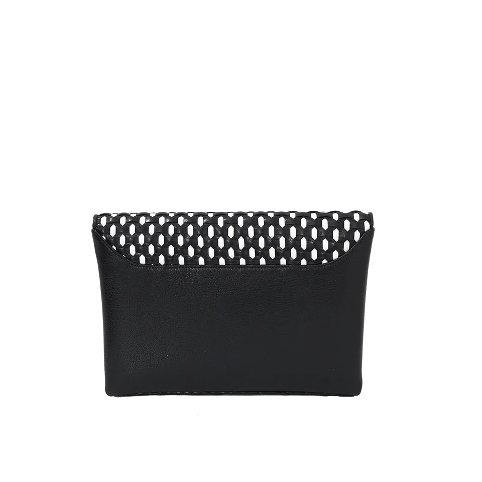 Antigona Woven Evening Clutch