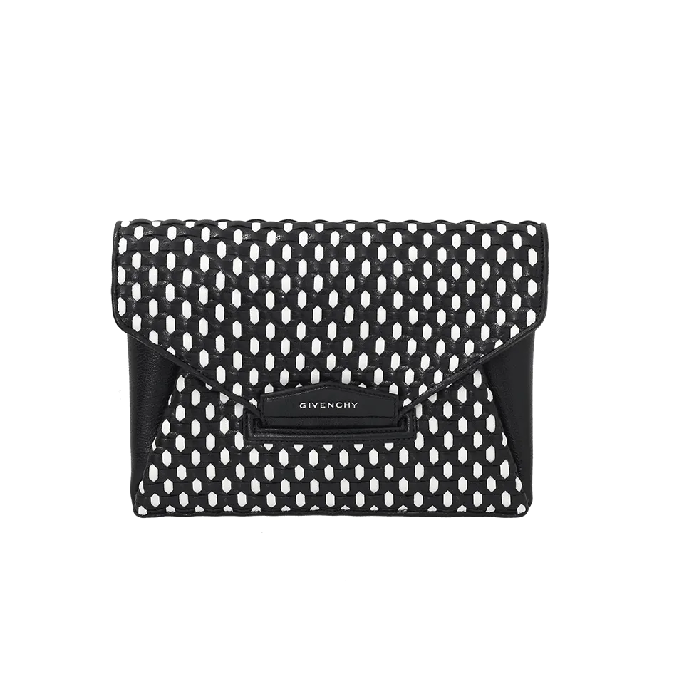 Antigona Woven Evening Clutch