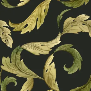 Art Nouveau Leaf Pattern