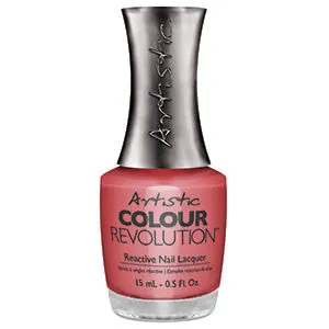 Artistic Colour Revolution, 2303079, Snapdragon, Coral Crème Shimmer, 0.5oz