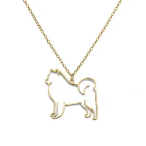 Artistic Dog necklaces