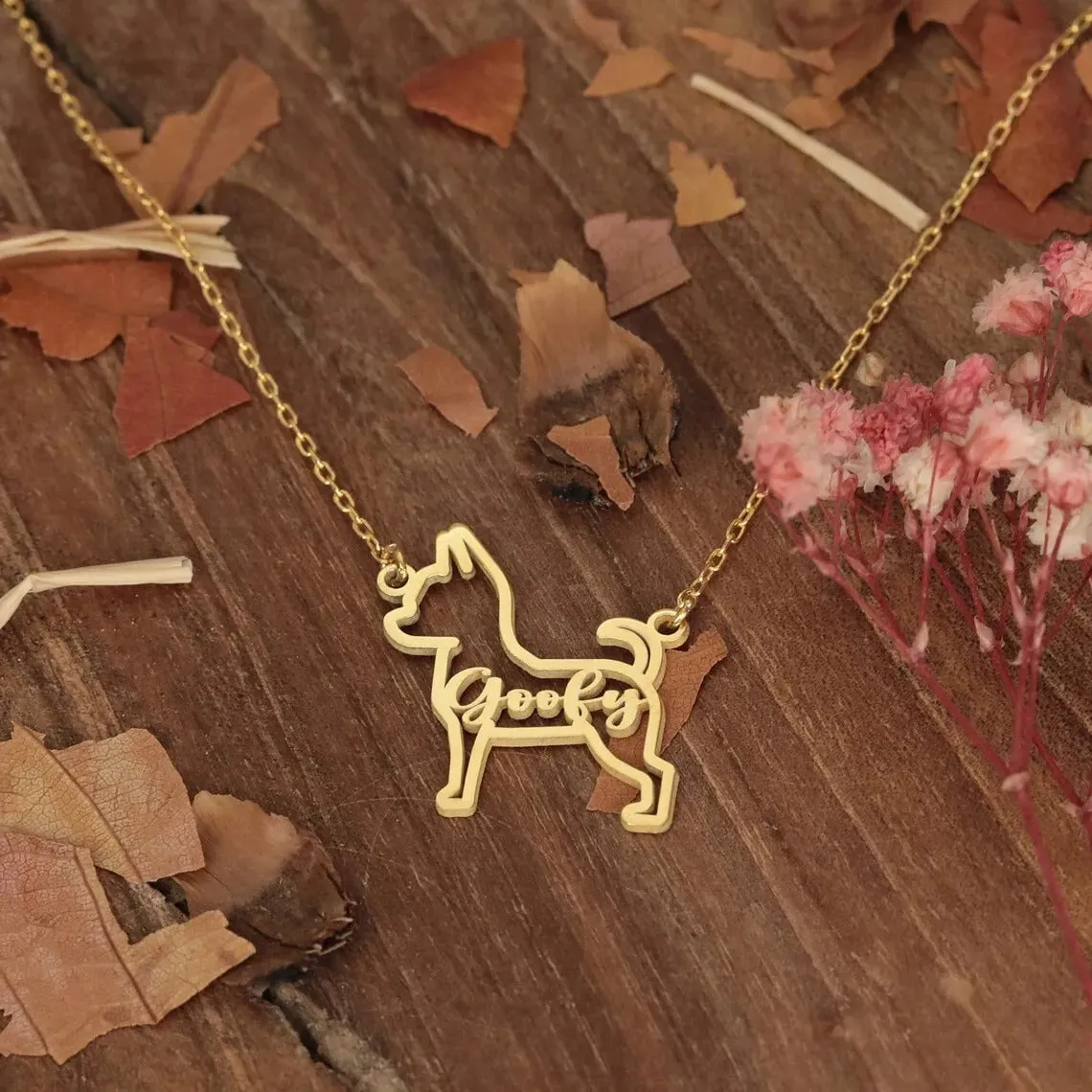 Artistic Dog necklaces