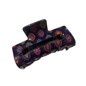 Artistic Eye Purple Hair Clip