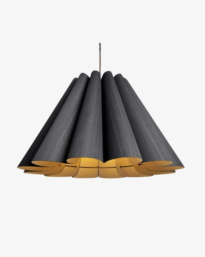 Artistic Flexible Wood Veneer Pendant