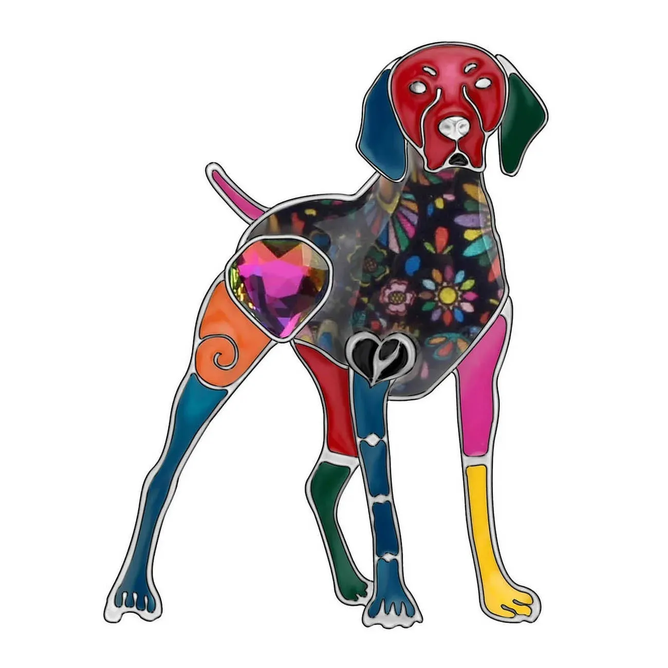 Artistic GSP Necklace / Brooch