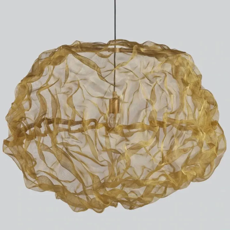 Artistic Mesh Pendant | Assorted Finish