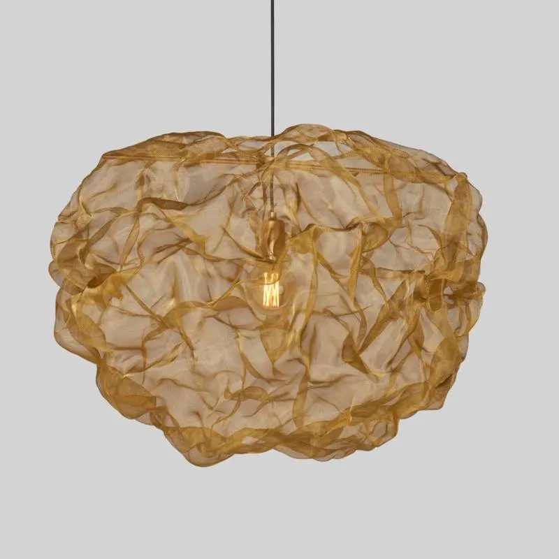 Artistic Mesh Pendant | Assorted Finish