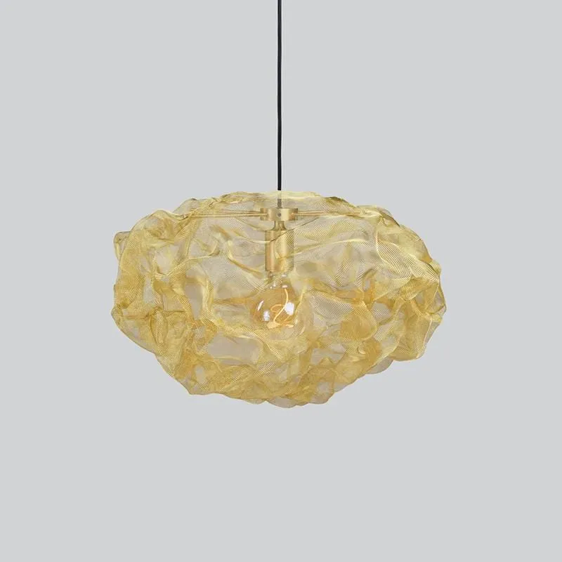 Artistic Mesh Pendant | Assorted Finish