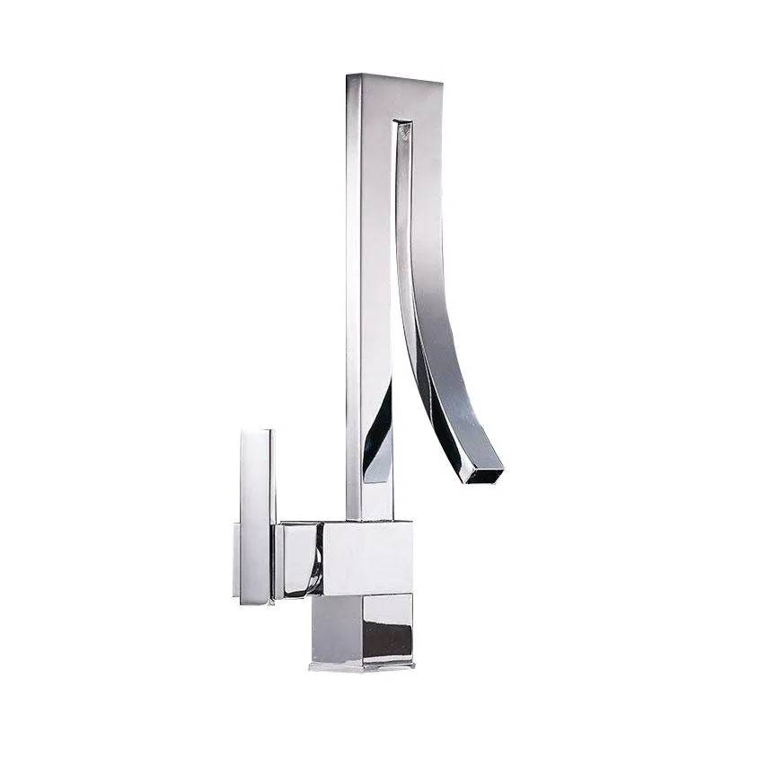 Artistic Water Switching Single Handle Waterfall Faucet