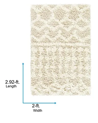 Artistic Weavers Hapsburg Moroccan Shag Area Rug, 2' x 2'11", Beige