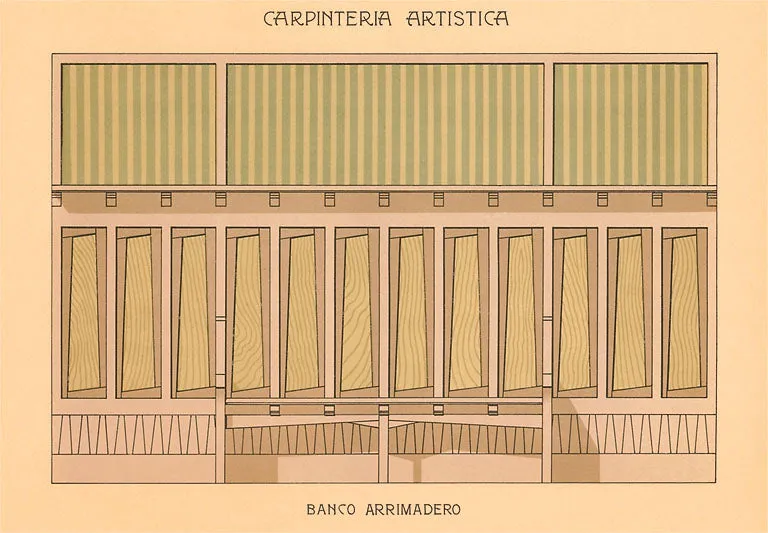 AT-267 Artistic Carpentry - Vintage Image