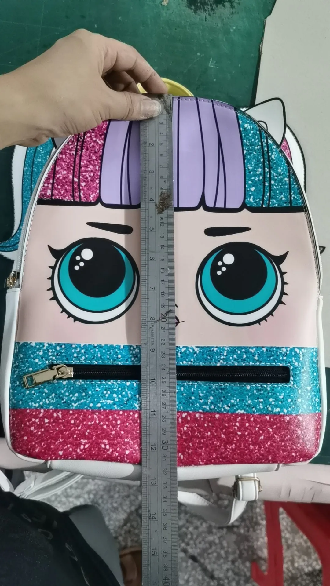 BA0133 Backpack wing girl lol bag 13*12.5*10*5 inches RTS  20230925