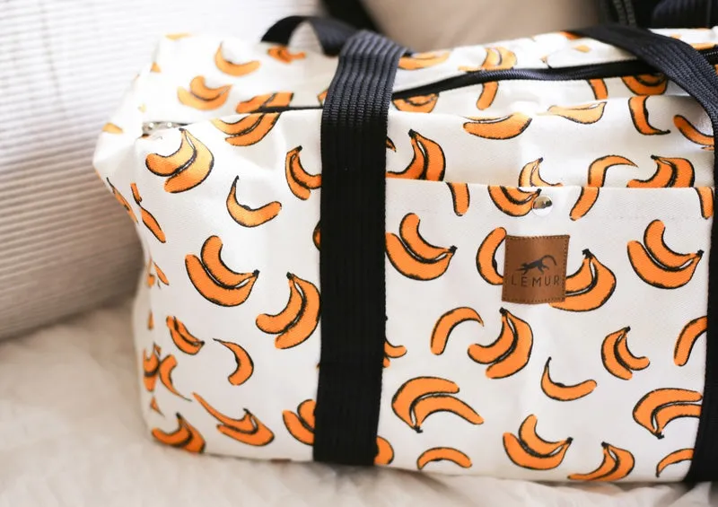 Bananas Canvas Duffel Bag