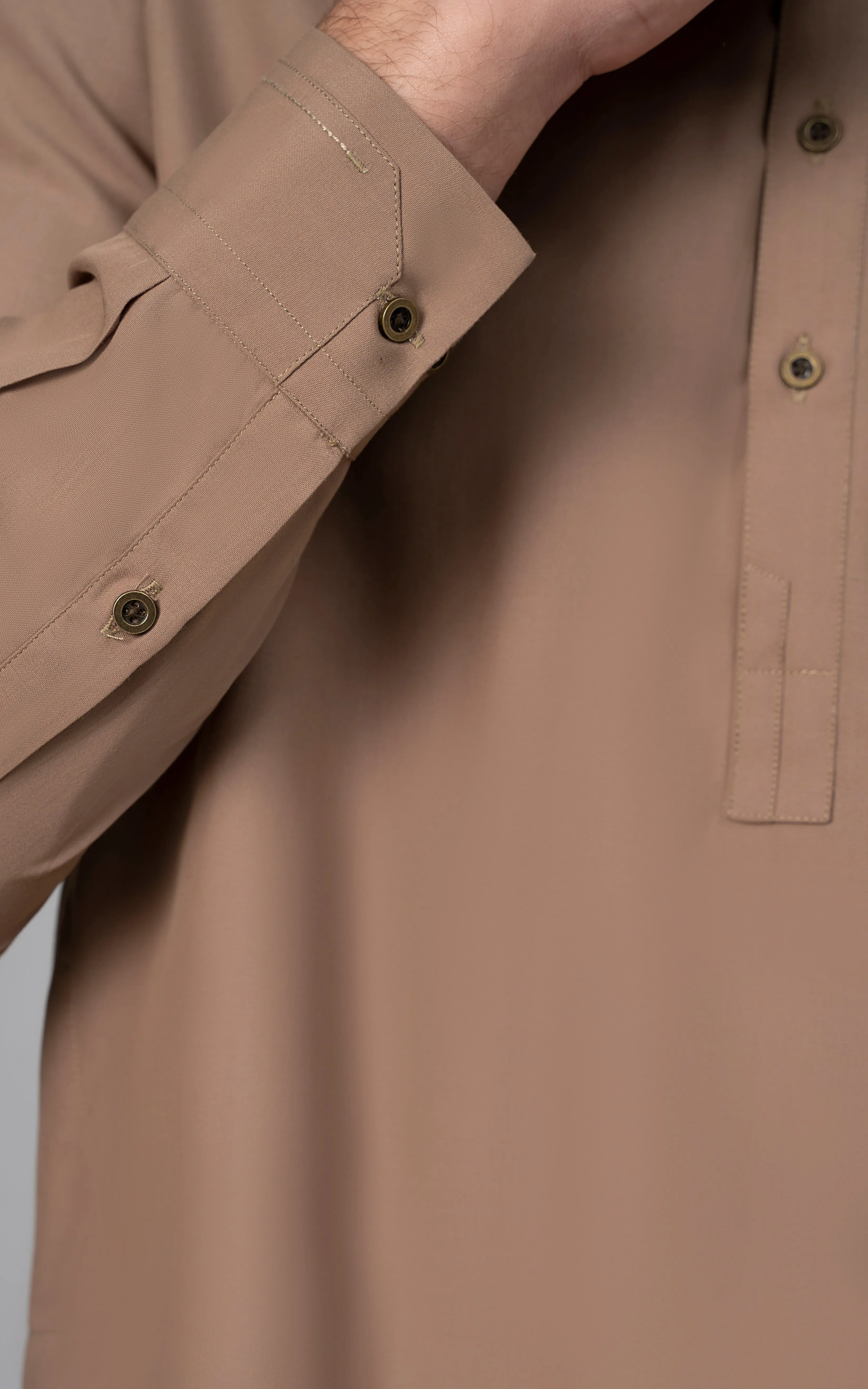 BLENDED WASH & WEAR - CLASSIC COLLECTION KHAKI