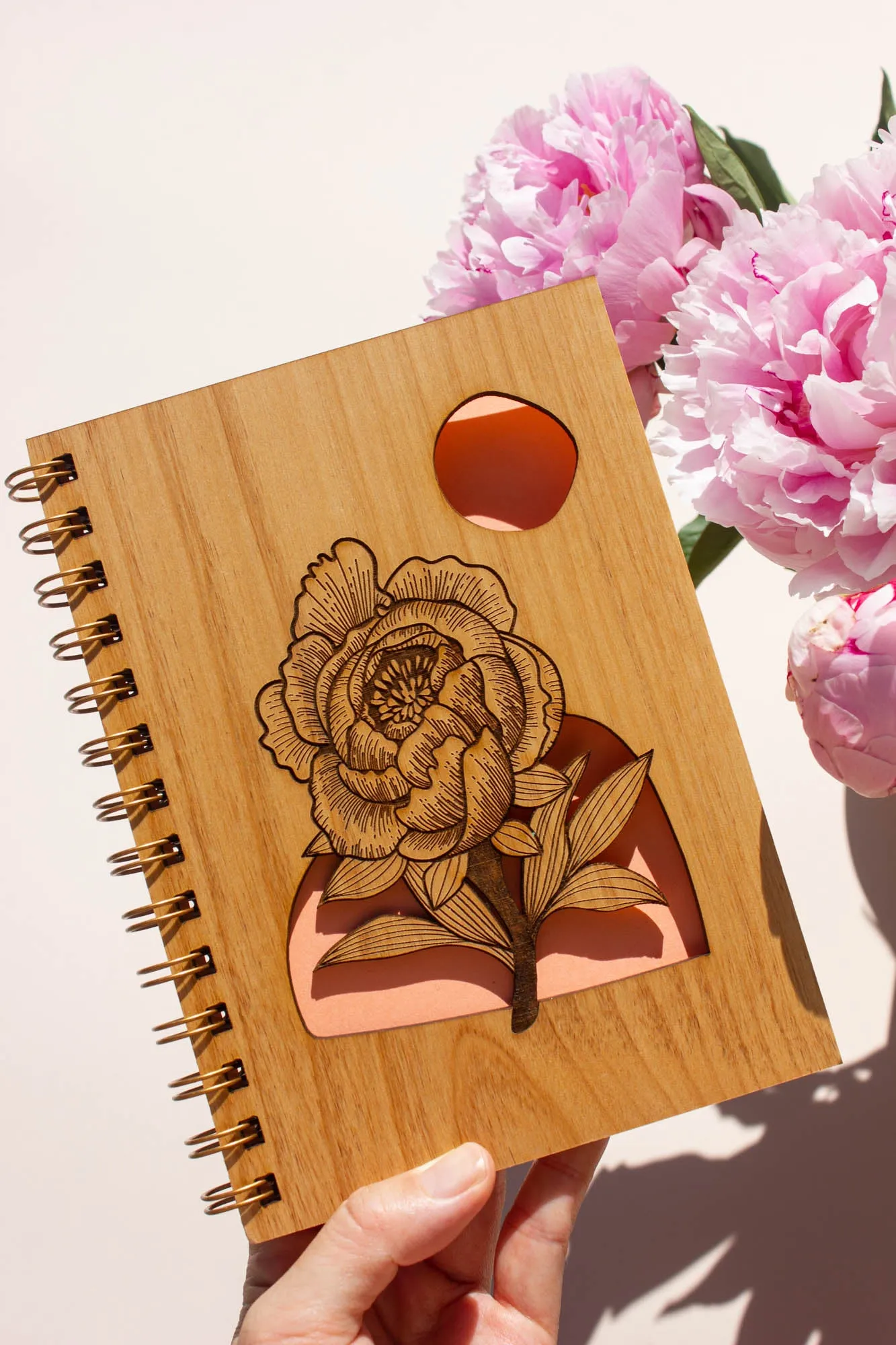 Blooming Peony Journal