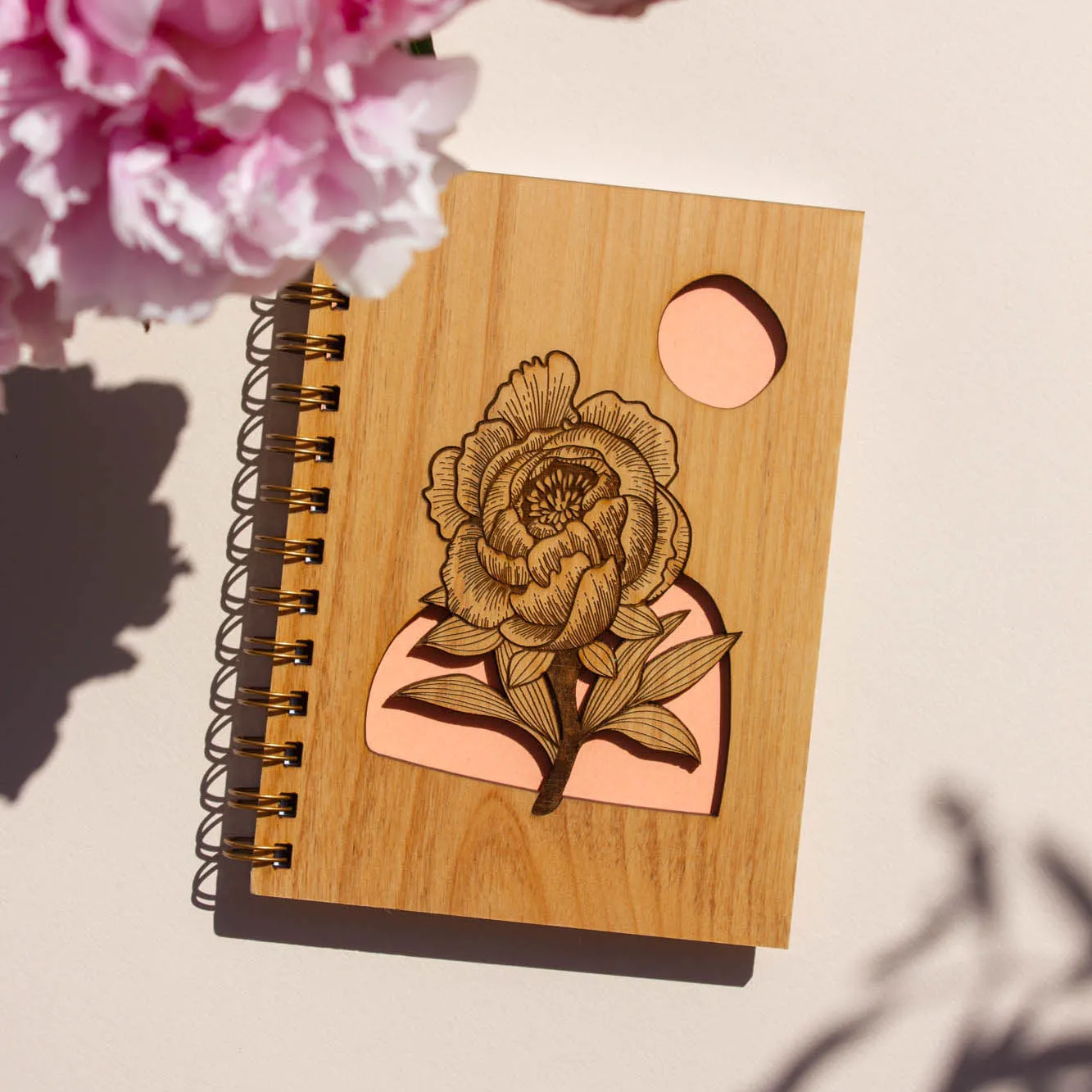 Blooming Peony Journal