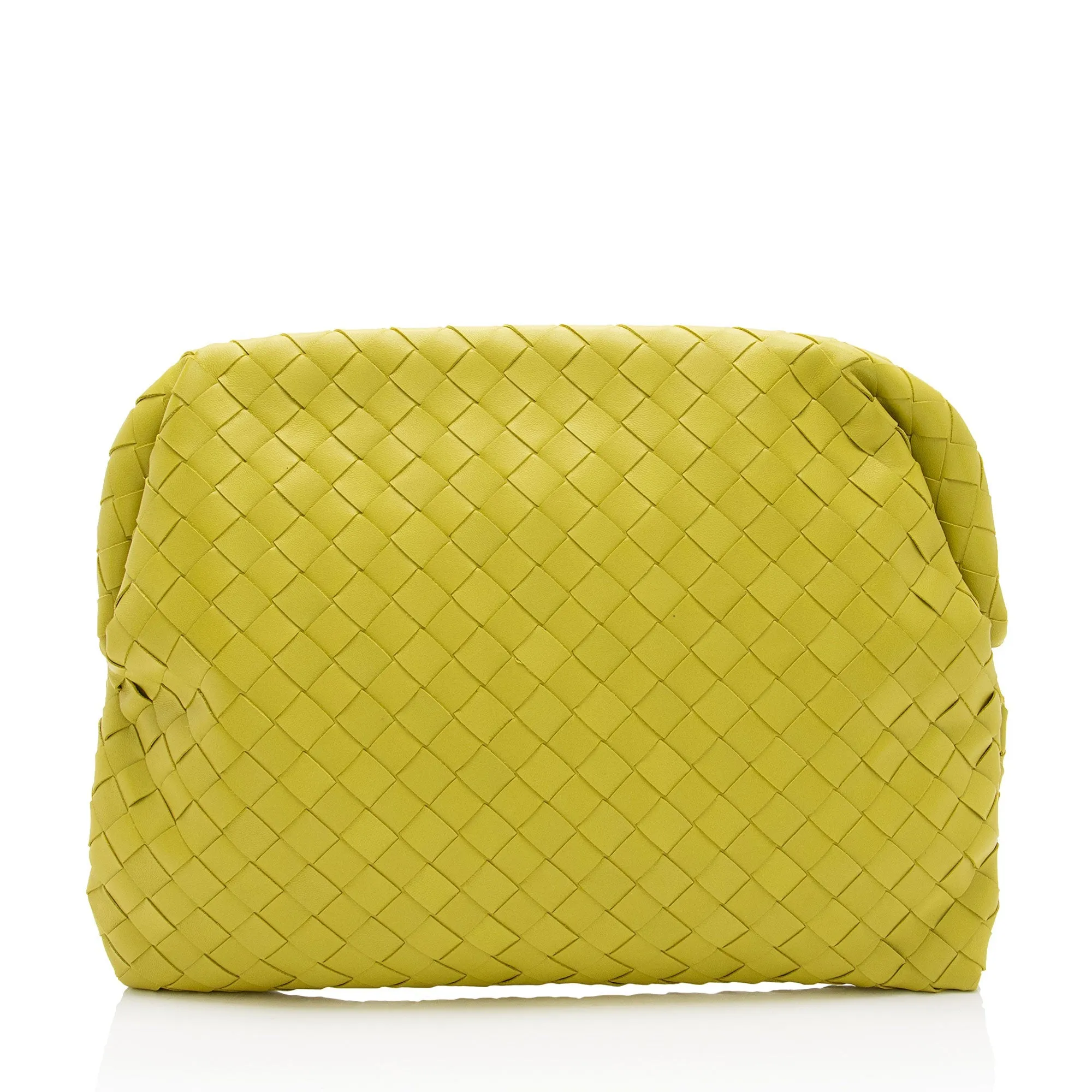 Bottega Veneta Intrecciato Nappa Clasp Document Case