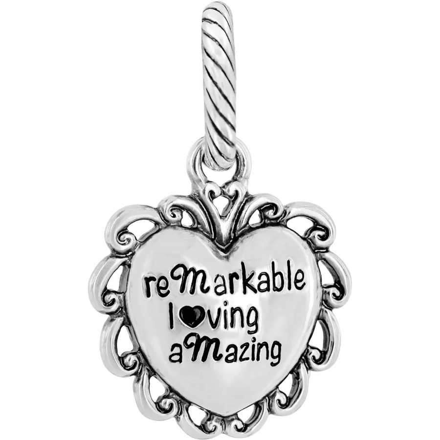 Brighton Remarkable Heart Charm