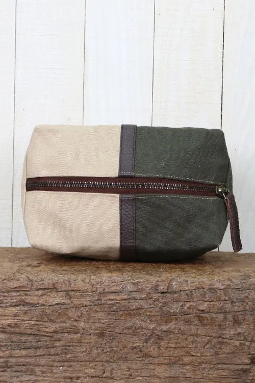 Canvas Origami Makeup Bag