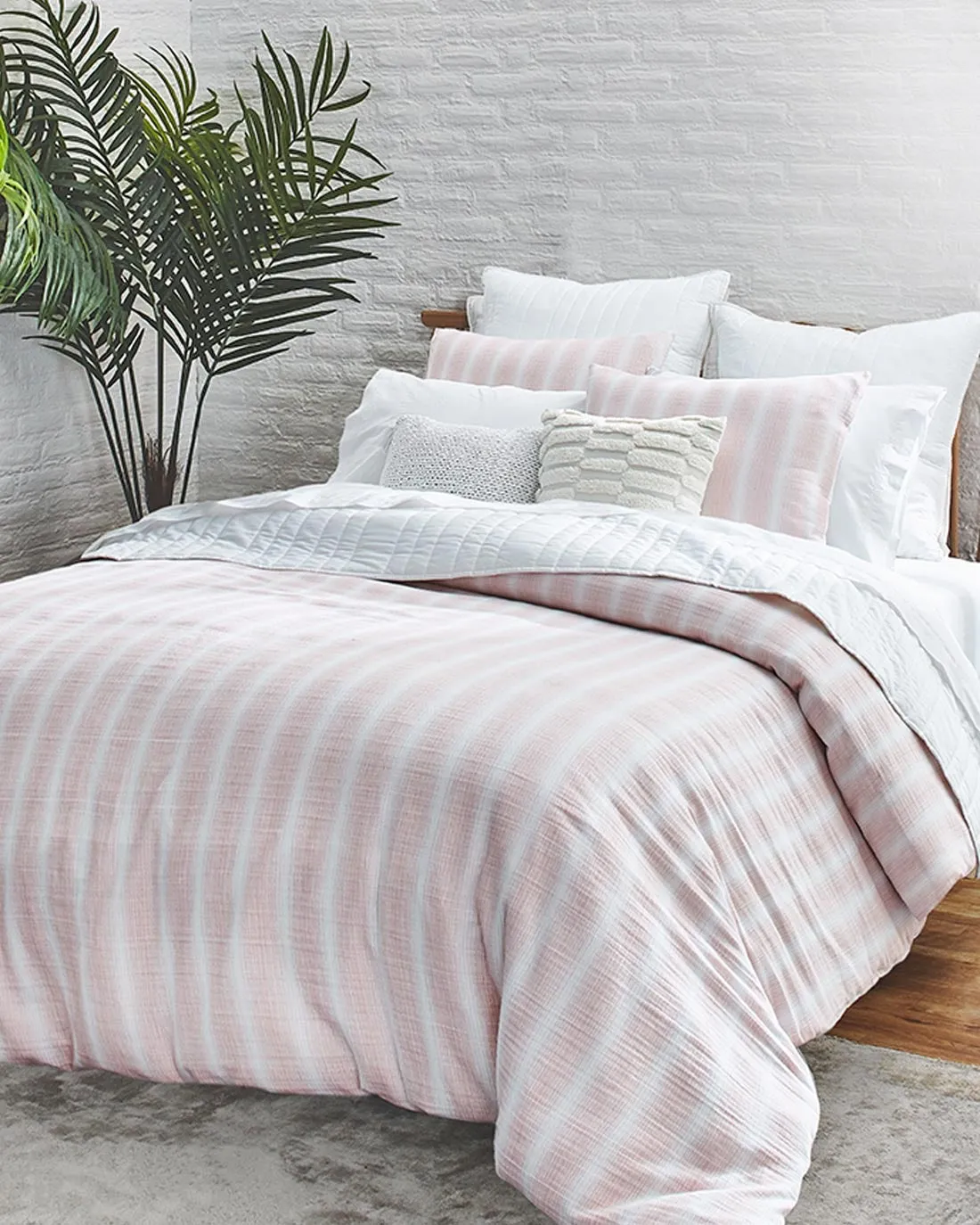 Capitola Blush Duvet Set