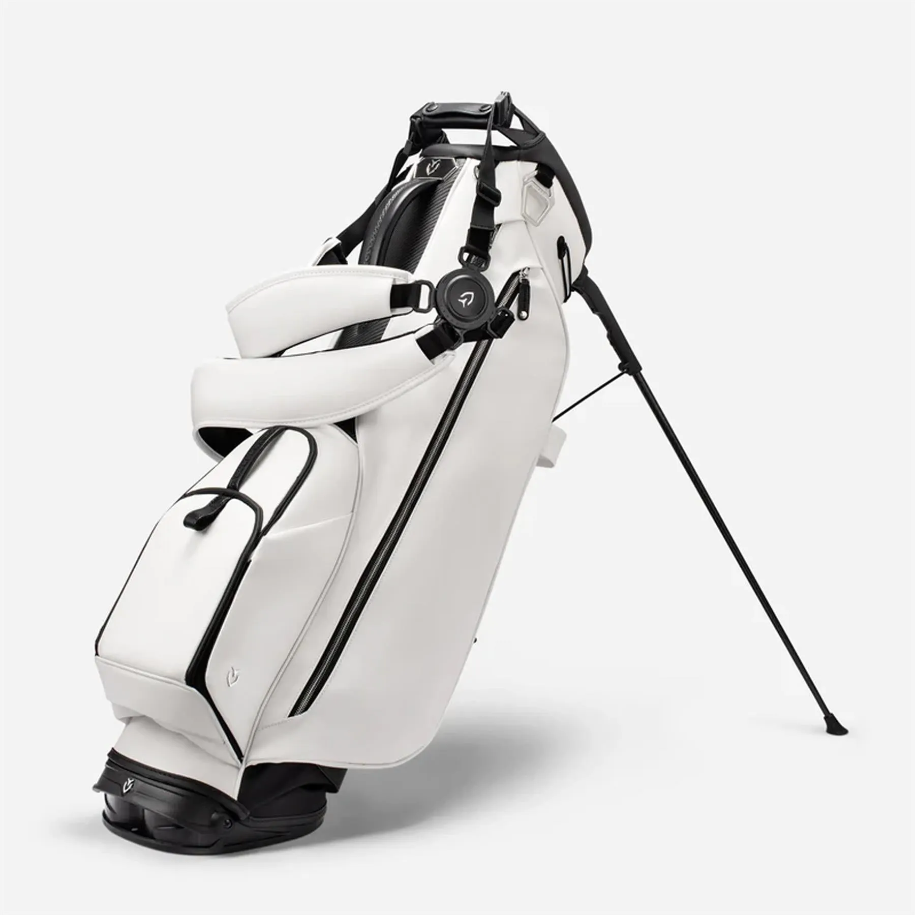 Carbon Lux Stand Bag Pebbled White - 2024