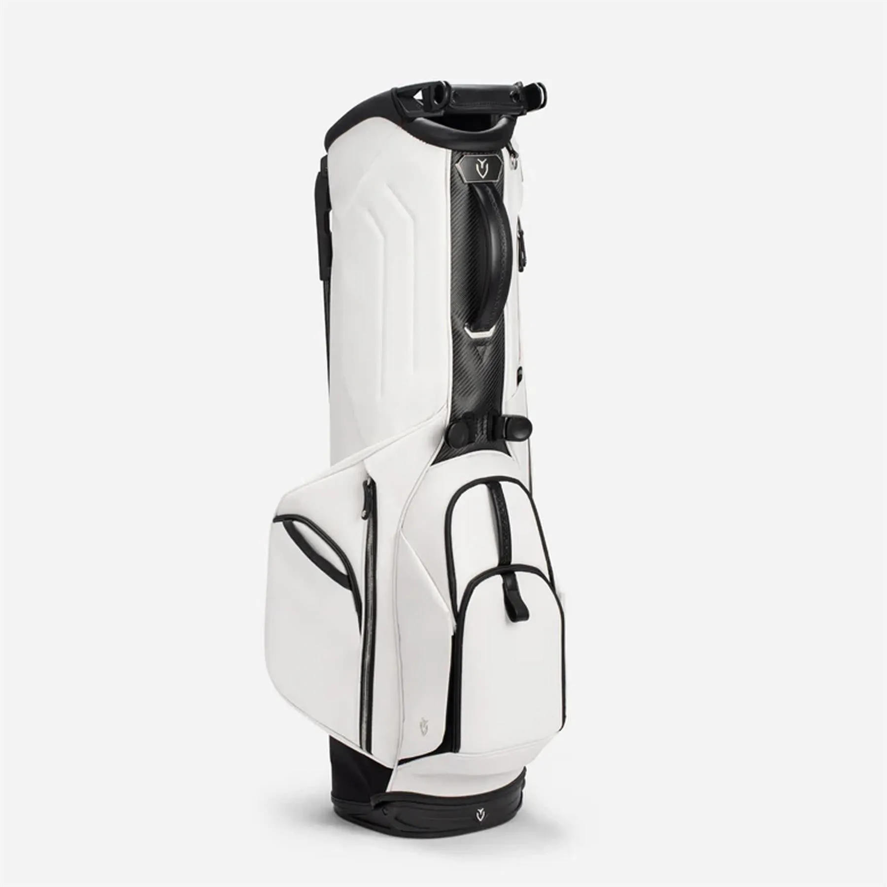 Carbon Lux Stand Bag Pebbled White - 2024