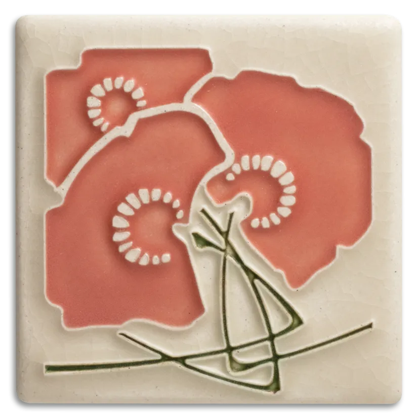 Charming Bouquet Tile- 4x4