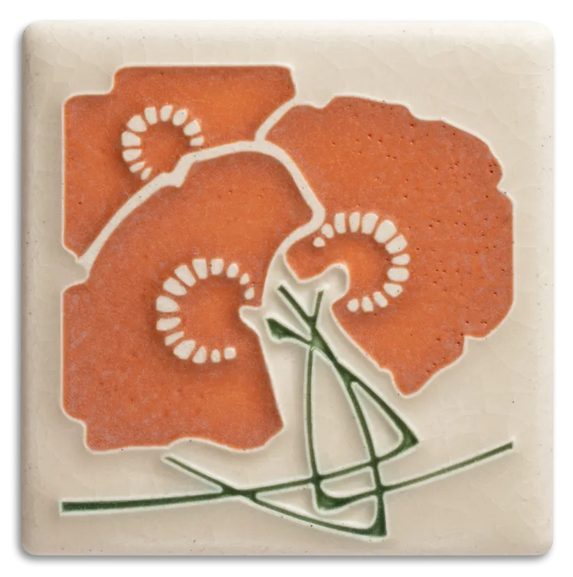 Charming Bouquet Tile- 4x4