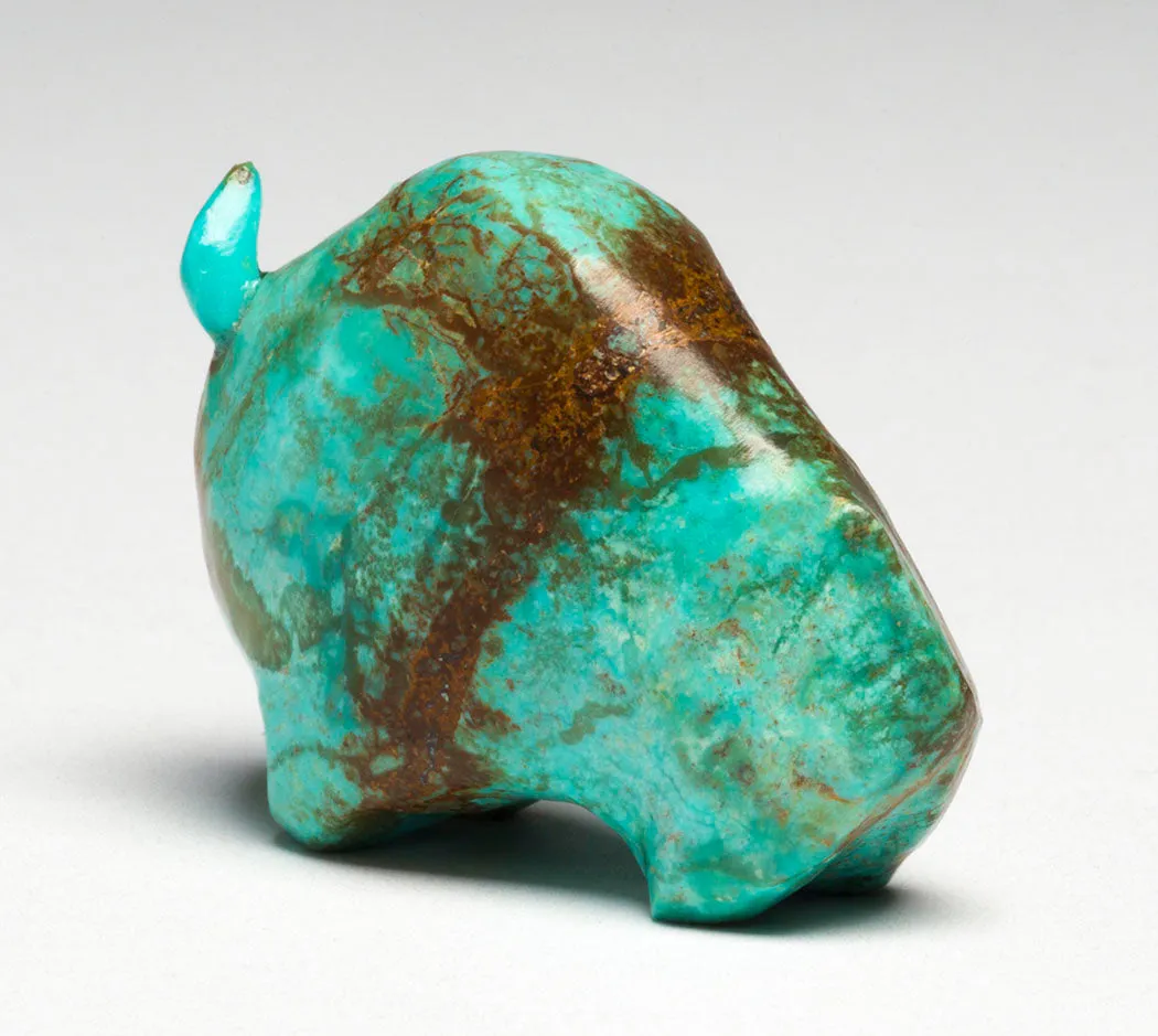 Charming Chrysocolla Bison