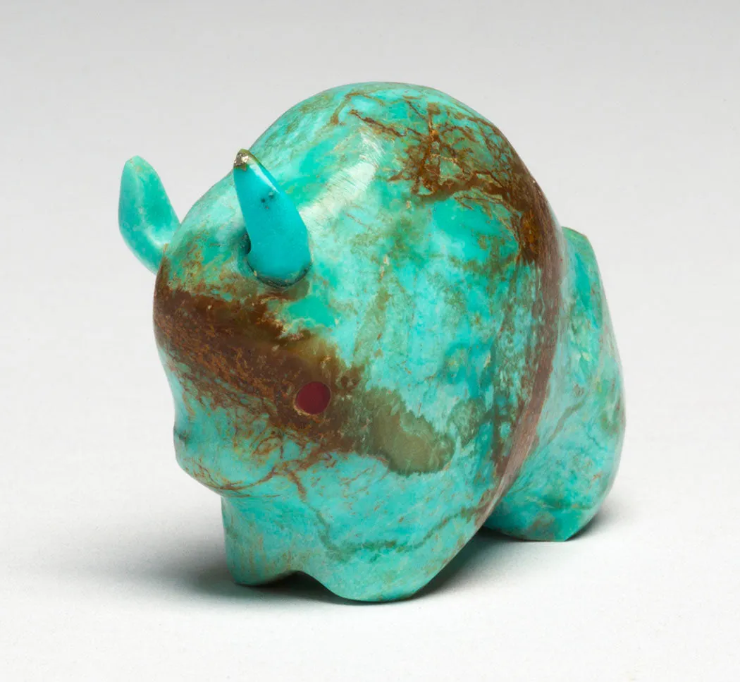 Charming Chrysocolla Bison