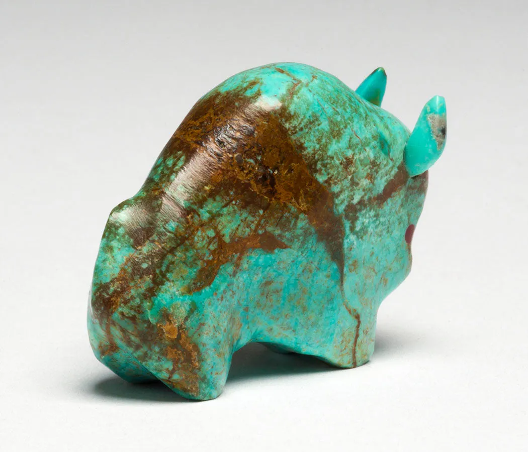 Charming Chrysocolla Bison