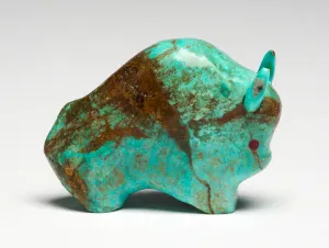 Charming Chrysocolla Bison