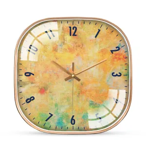 Charming gradient wall clock