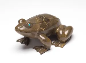 Charming Nutria Travertine Frog